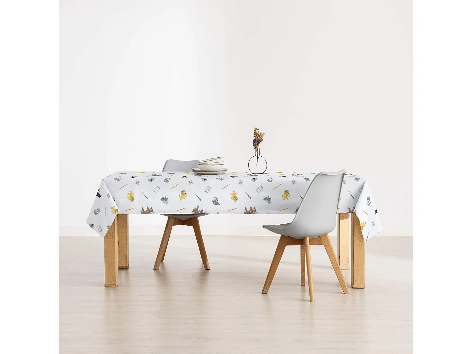 Mantel resinado antimanchas Childish Hogwarts - 250X140 cm