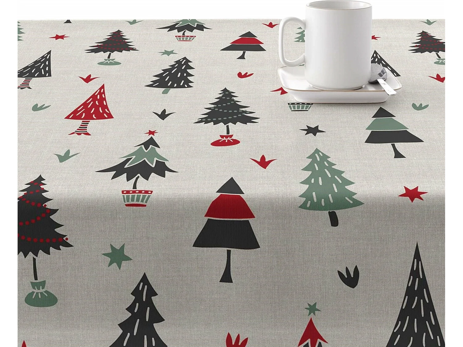 Mantel resinado antimanchas Merry Christmas 82 300x140 cm