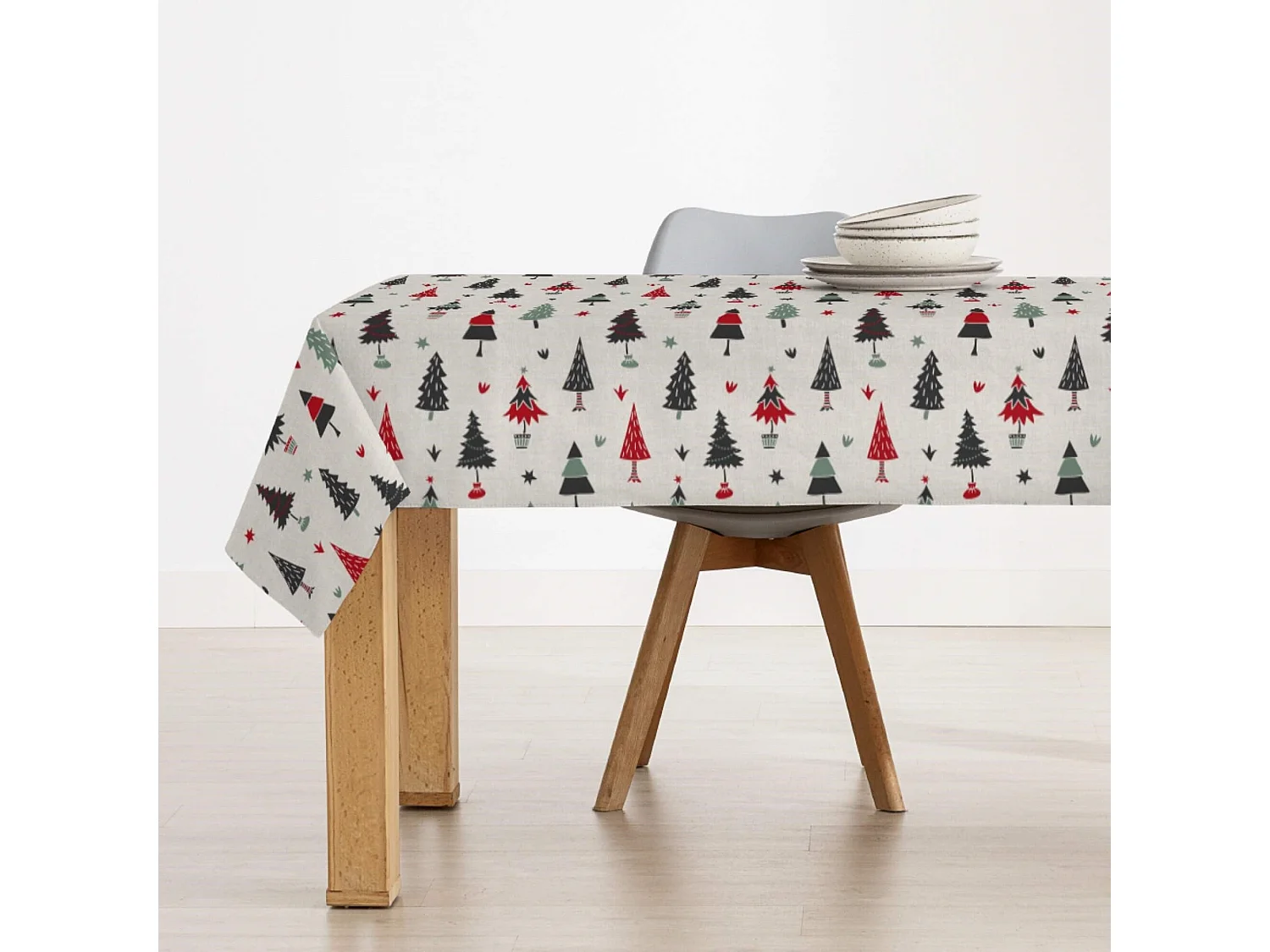 Mantel resinado antimanchas Merry Christmas 82 300x140 cm