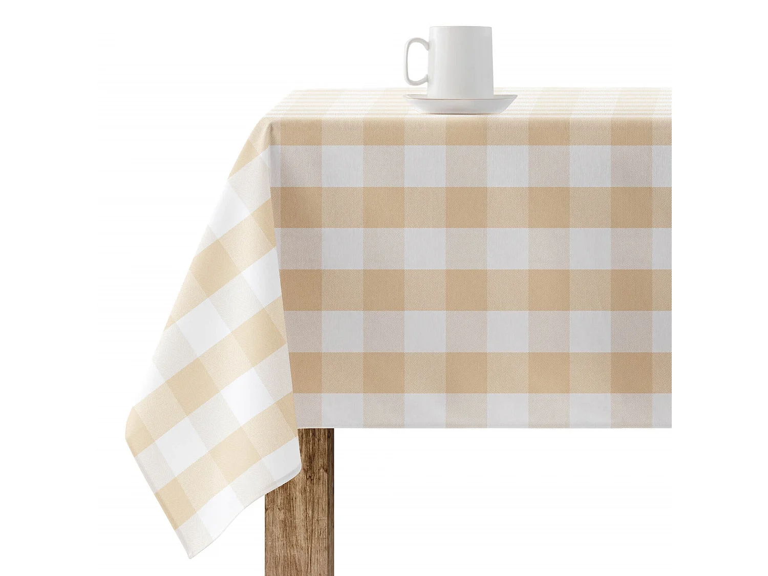 Mantel resinado antimanchas 0120-103 - 140x140 cm