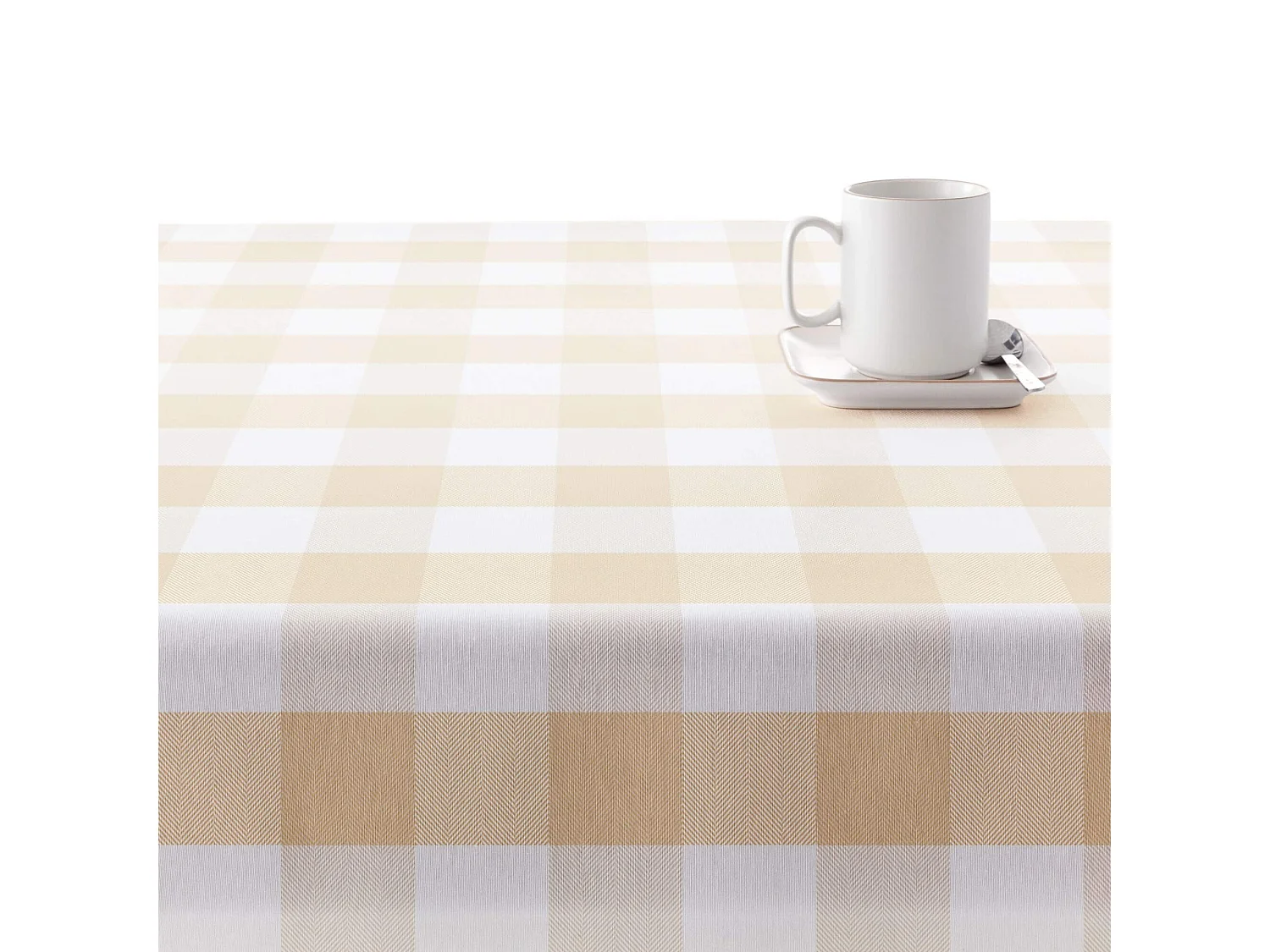 Mantel resinado antimanchas 0120-103 - 140x140 cm