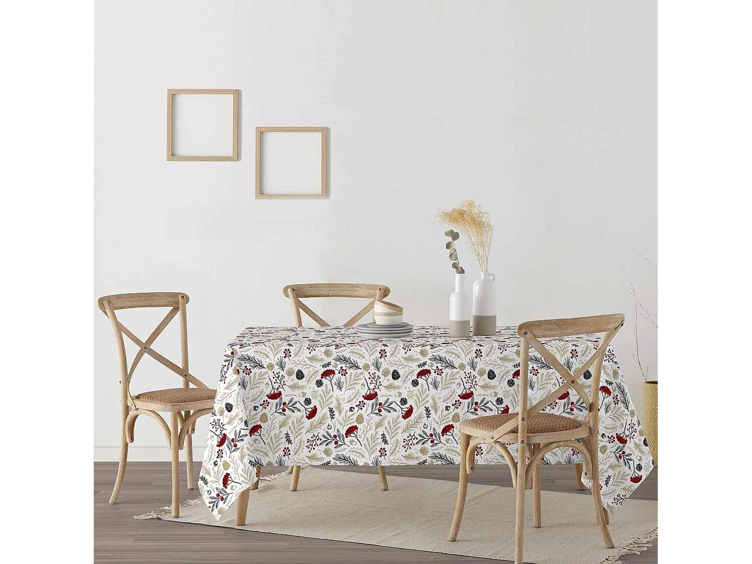 Mantel resinado antimanchas Merry Christmas 34 300x140 cm