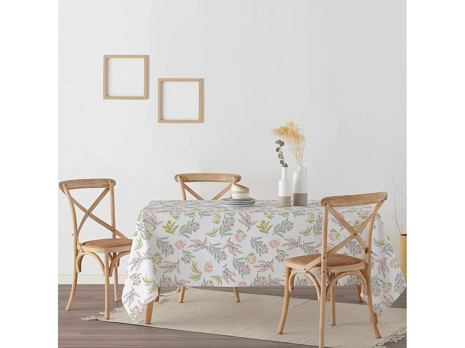 Mantel resinado antimanchas 220-44 - 140x140 cm