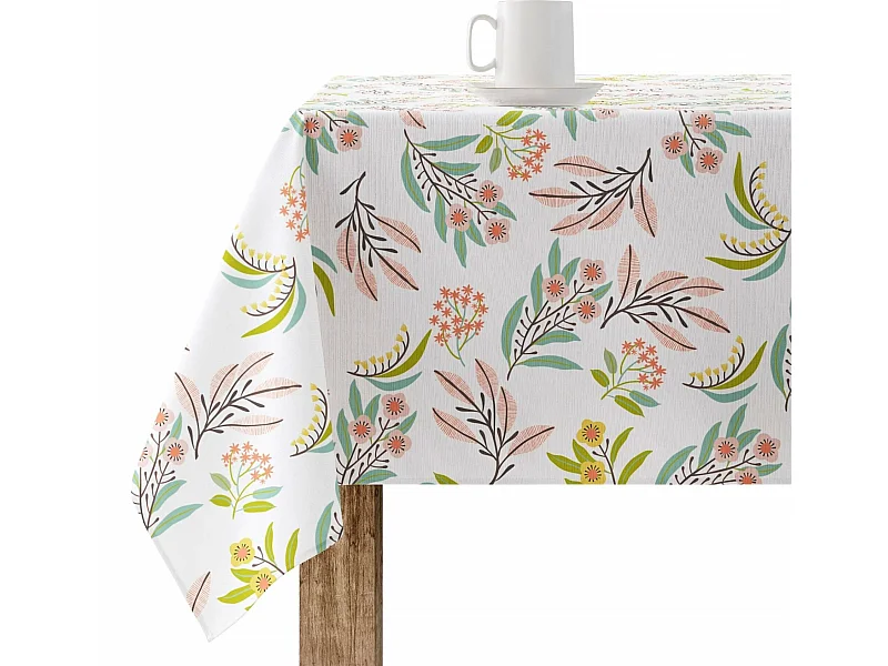 Mantel resinado antimanchas 220-44 - 140x140 cm