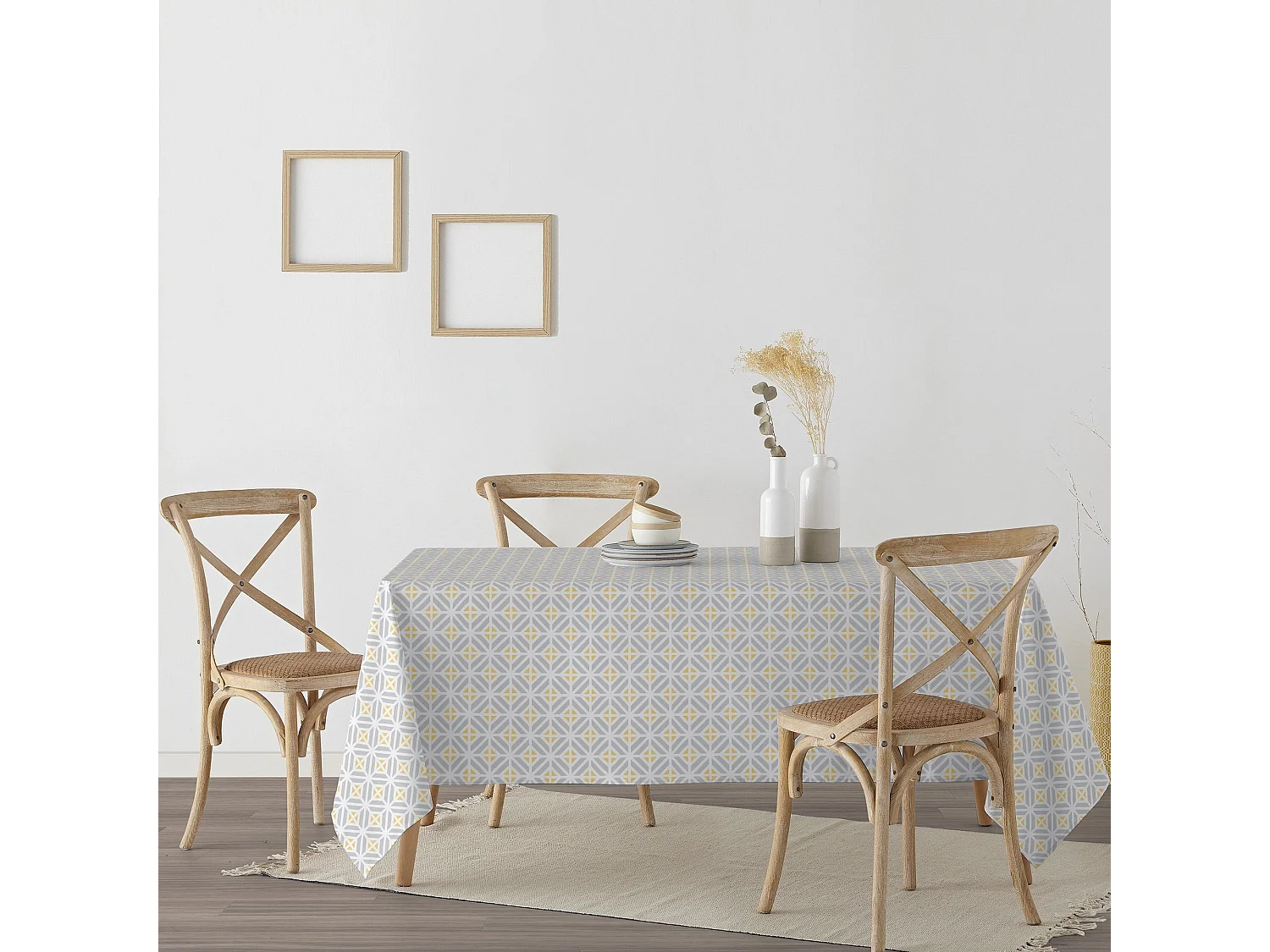 Mantel resinado antimanchas Lia 126 - 250x140 cm