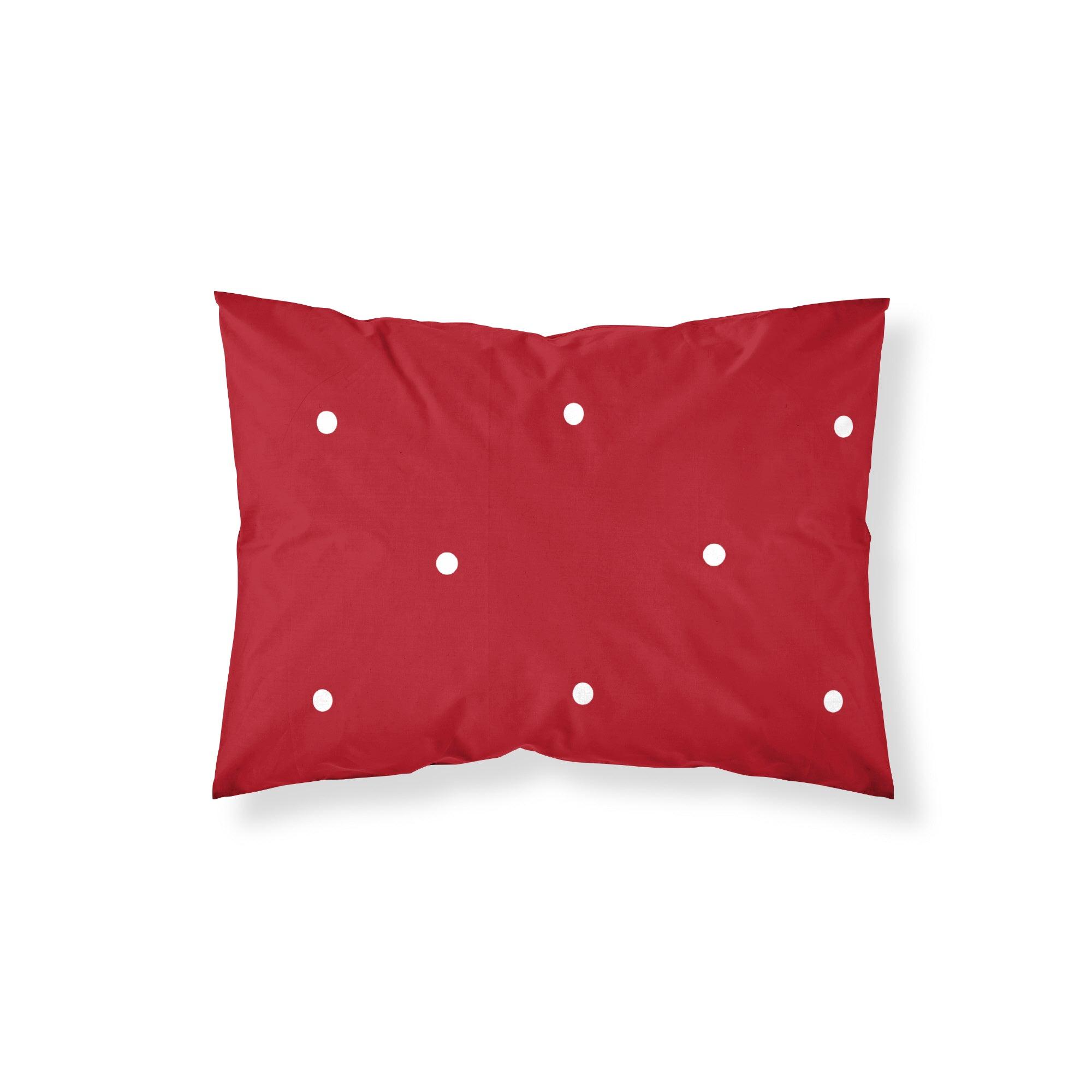 Funda de almohada Laponia 47 Rojo 100 algod n para cama de 90