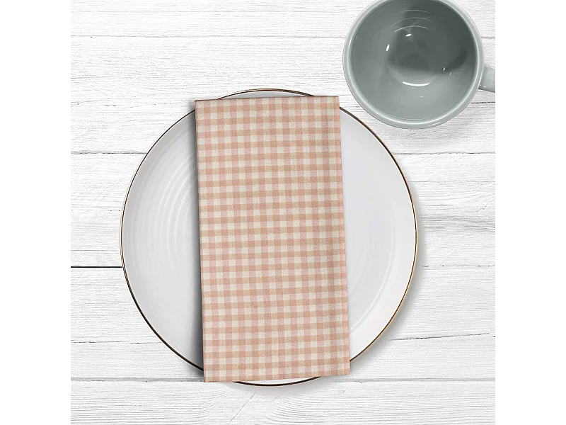 Pack 2 unidades servilletas Cuadros 50-11 - 45x45 cm