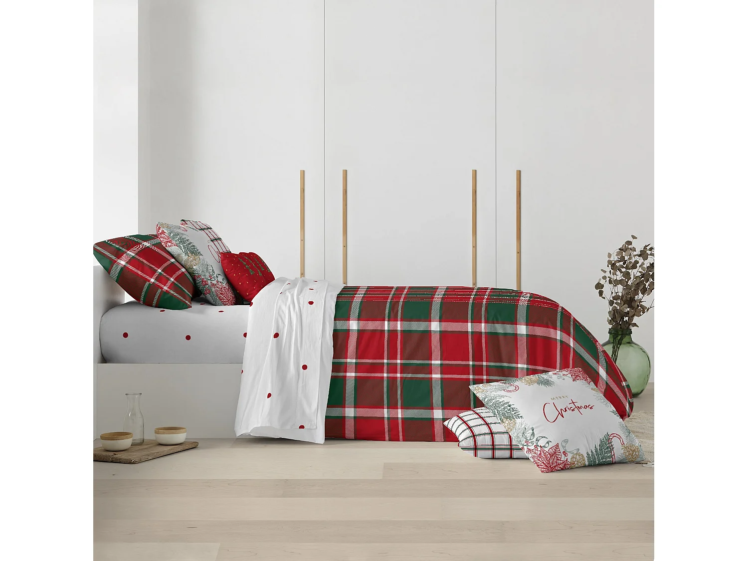 Funda nórdica con clicks reversible Terciopelo Laponia 16 para cama de 140x200 cm