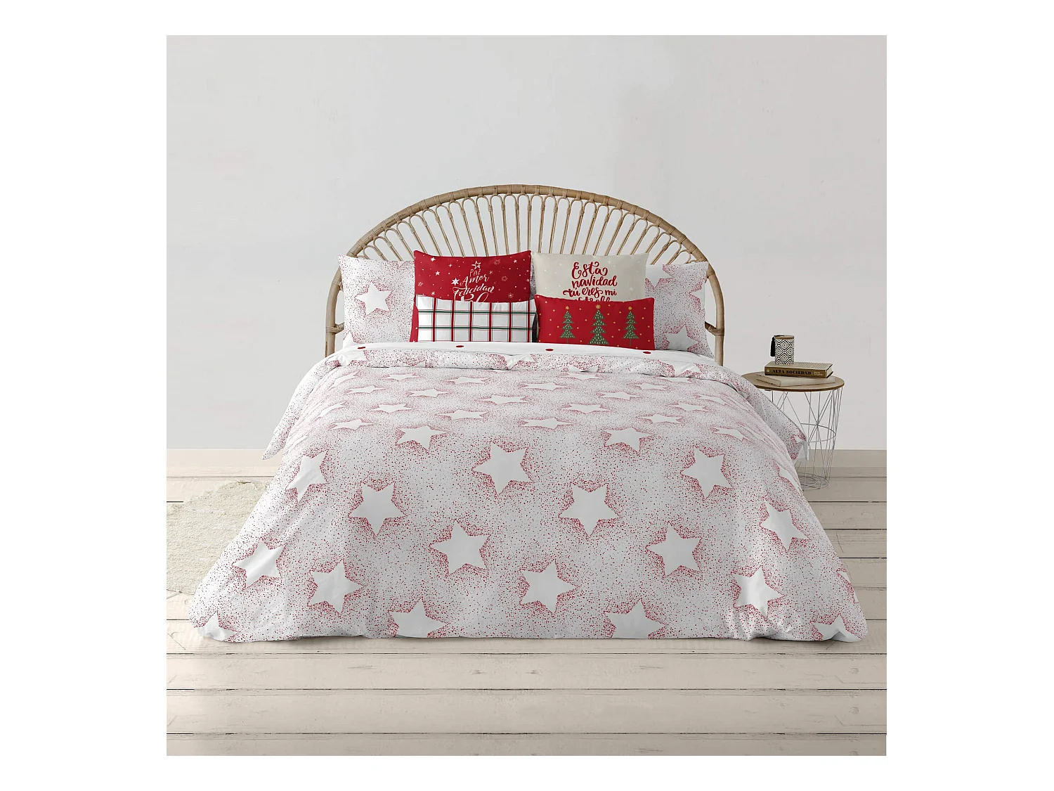 Funda nórdica con clicks 100% algodón Laponia 15 para cama de 150 (240x220 cm)