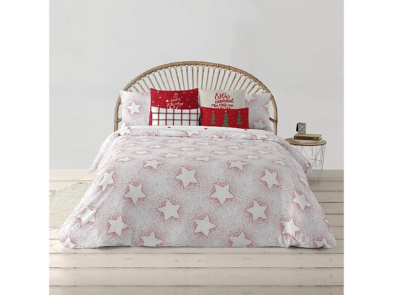 Funda nórdica con clicks 100% algodón Laponia 15 para cama de 150 (240x220 cm)