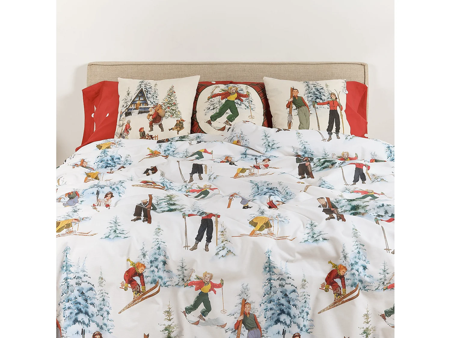 Funda nórdica con clicks 100% algodón Laponia 58 para cama de 180 (260x240 cm)