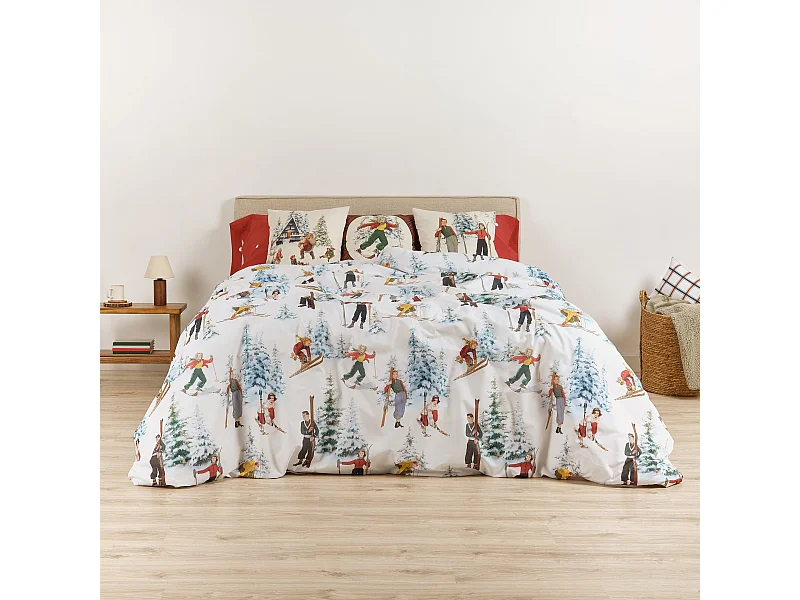 Funda nórdica con clicks 100% algodón Laponia 58 para cama de 150 (240x220 cm)