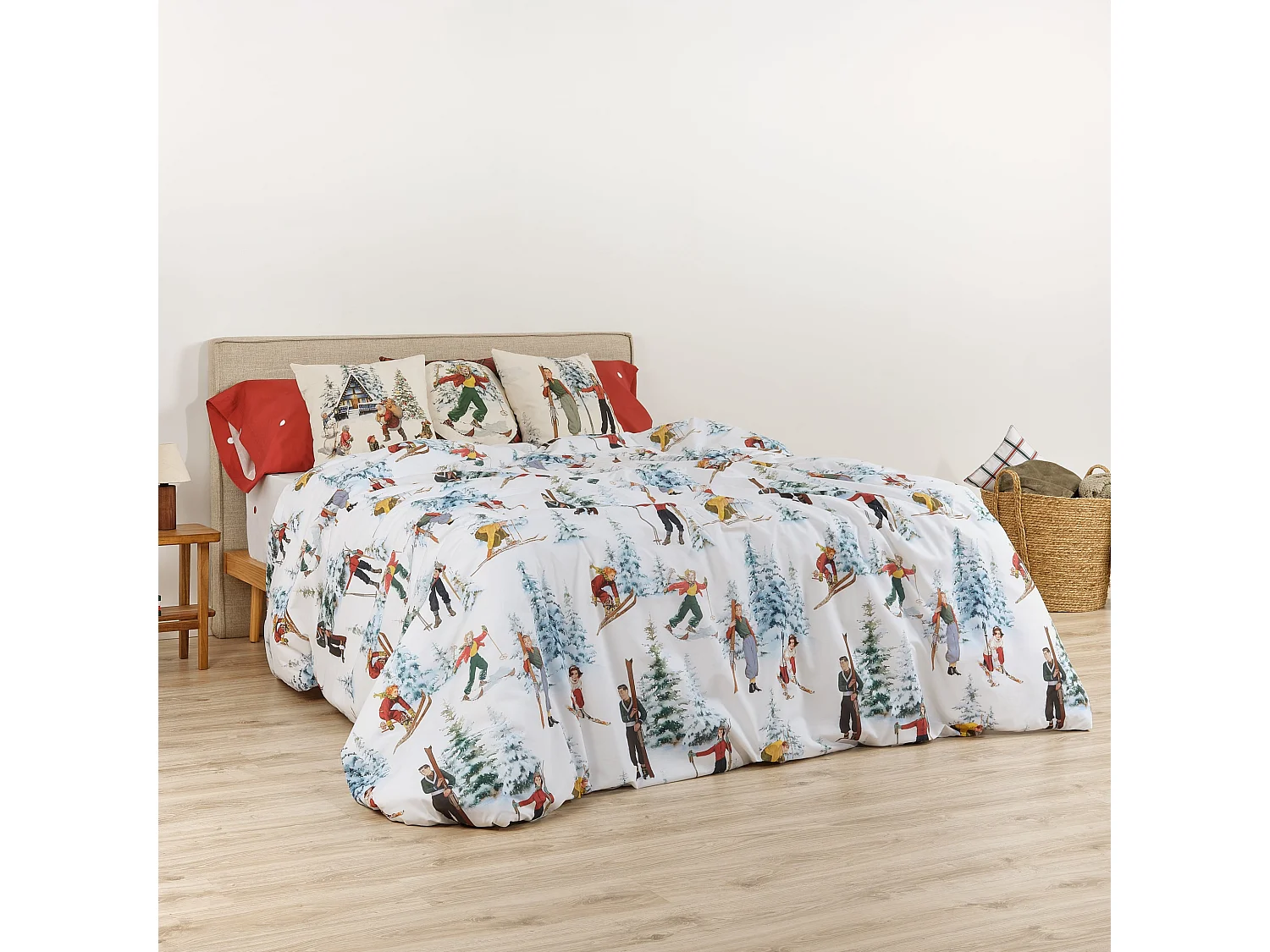 Funda nórdica con clicks 100% algodón Laponia 58 para cama de 150 (240x220 cm)