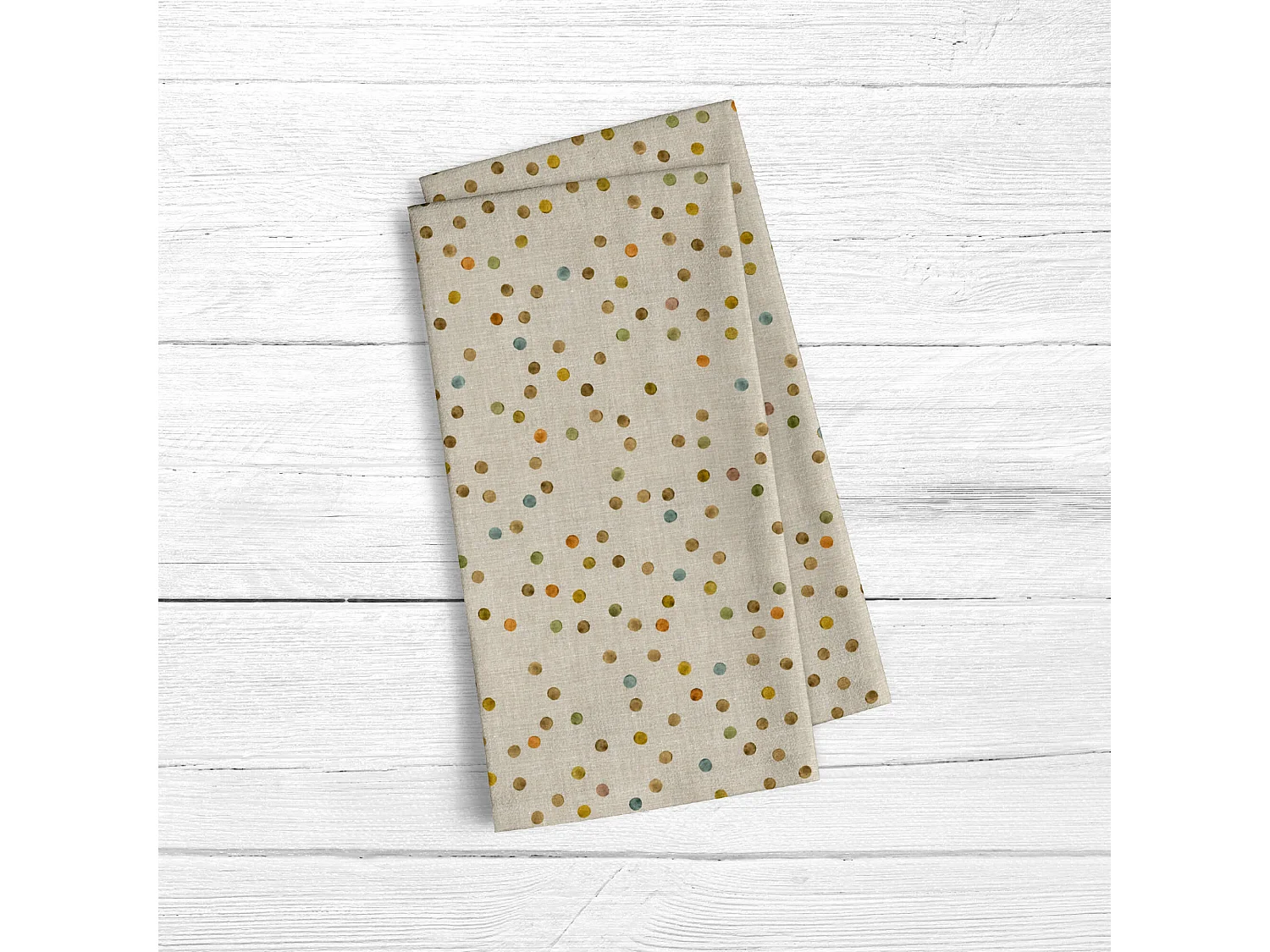 Lot de 2 torchons Alessia 4 100% coton 45x70 cm