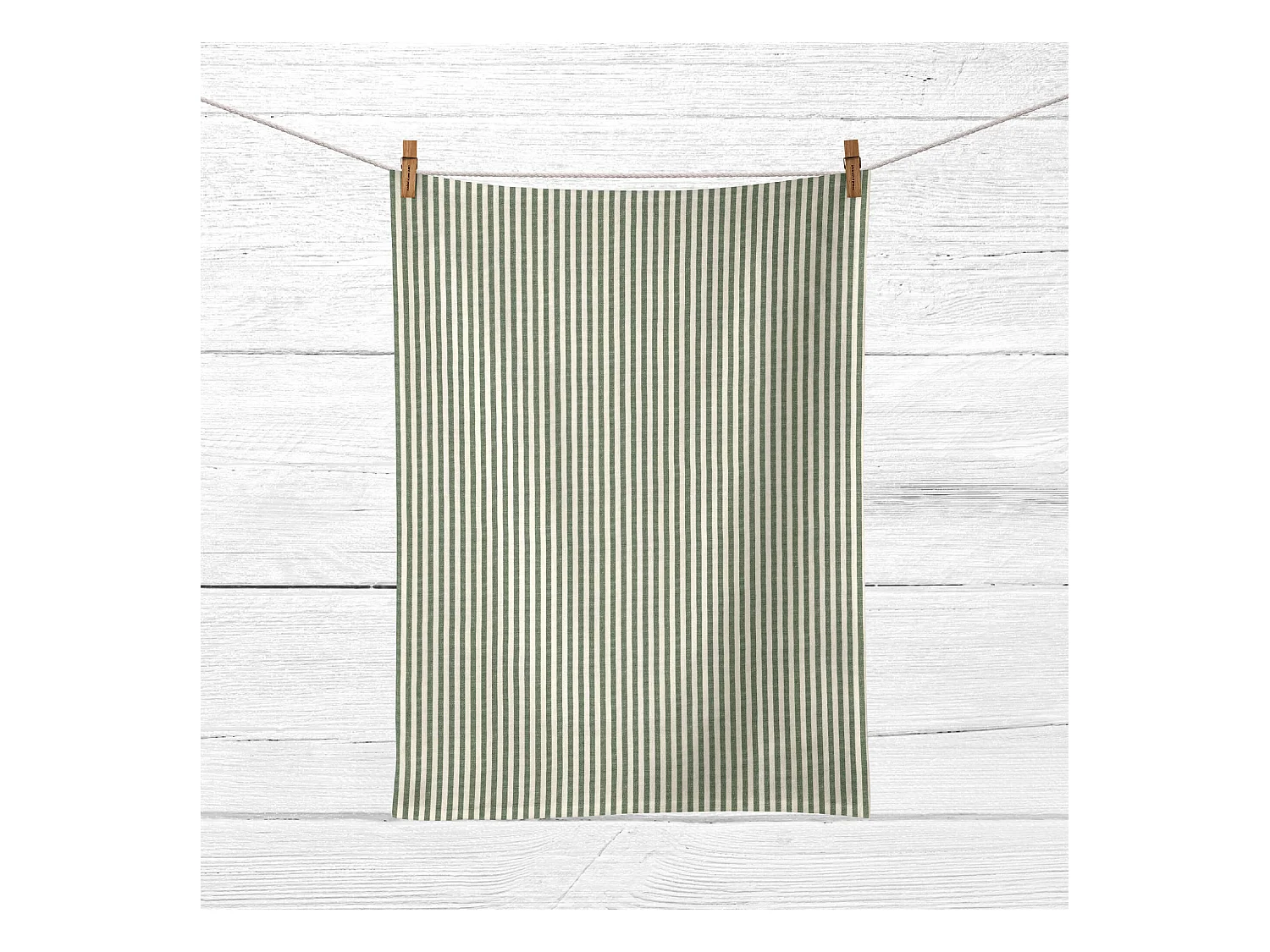 Lot de 2 torchons rayure 50-02 - 45x70 cm