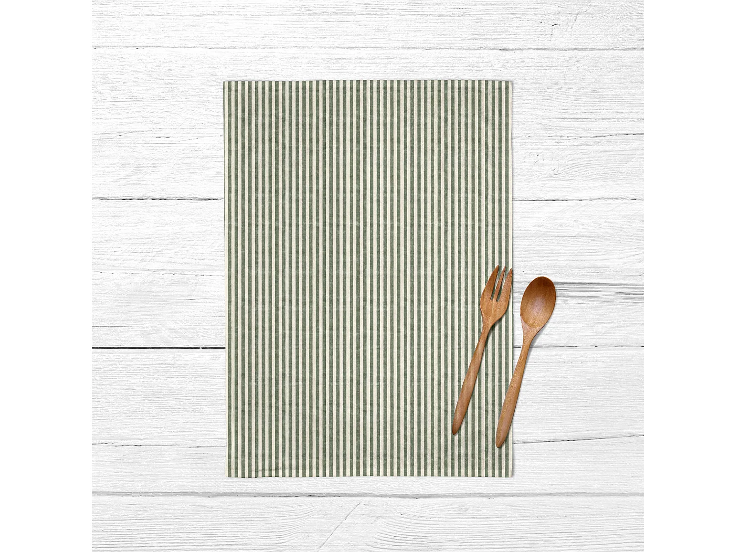 Lot de 2 torchons rayure 50-02 - 45x70 cm