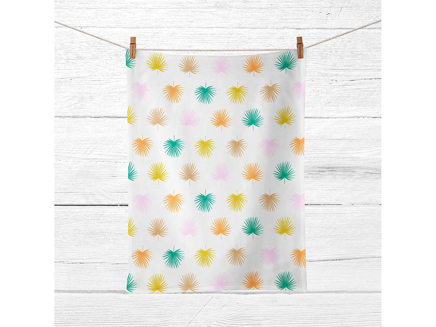 Pack 2 unidades paño de cocina 0120-152 100% algodón 45x70 cm