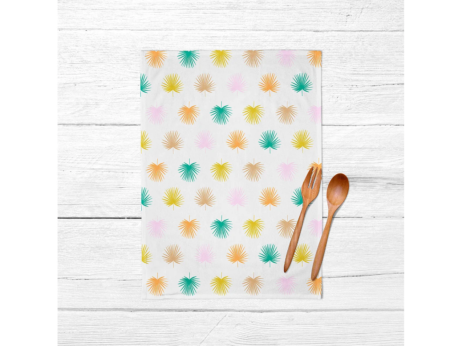 Pack 2 unidades paño de cocina 0120-152 100% algodón 45x70 cm