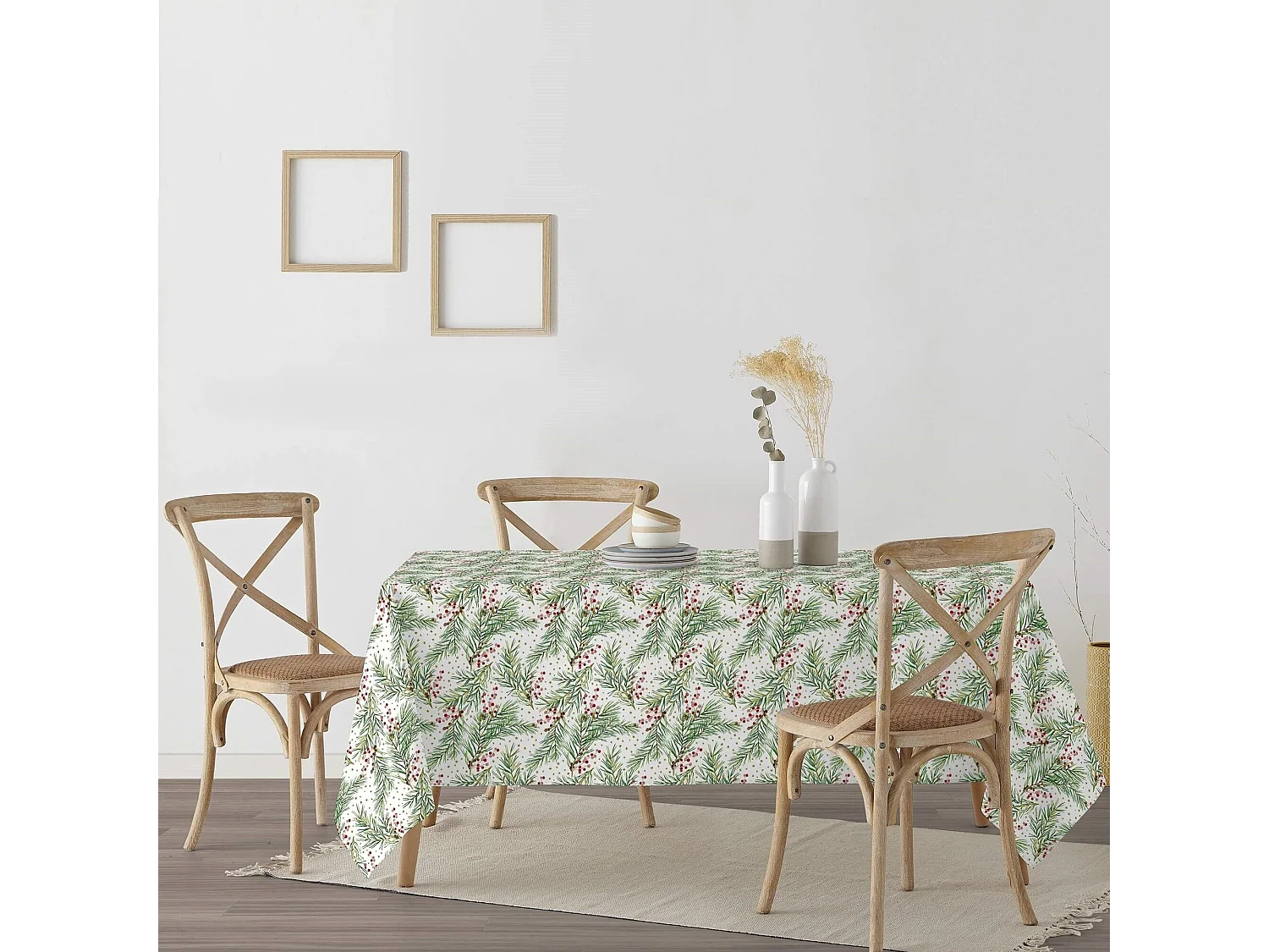 Mantel resinado antimanchas Merry Christmas 30 250x140 cm