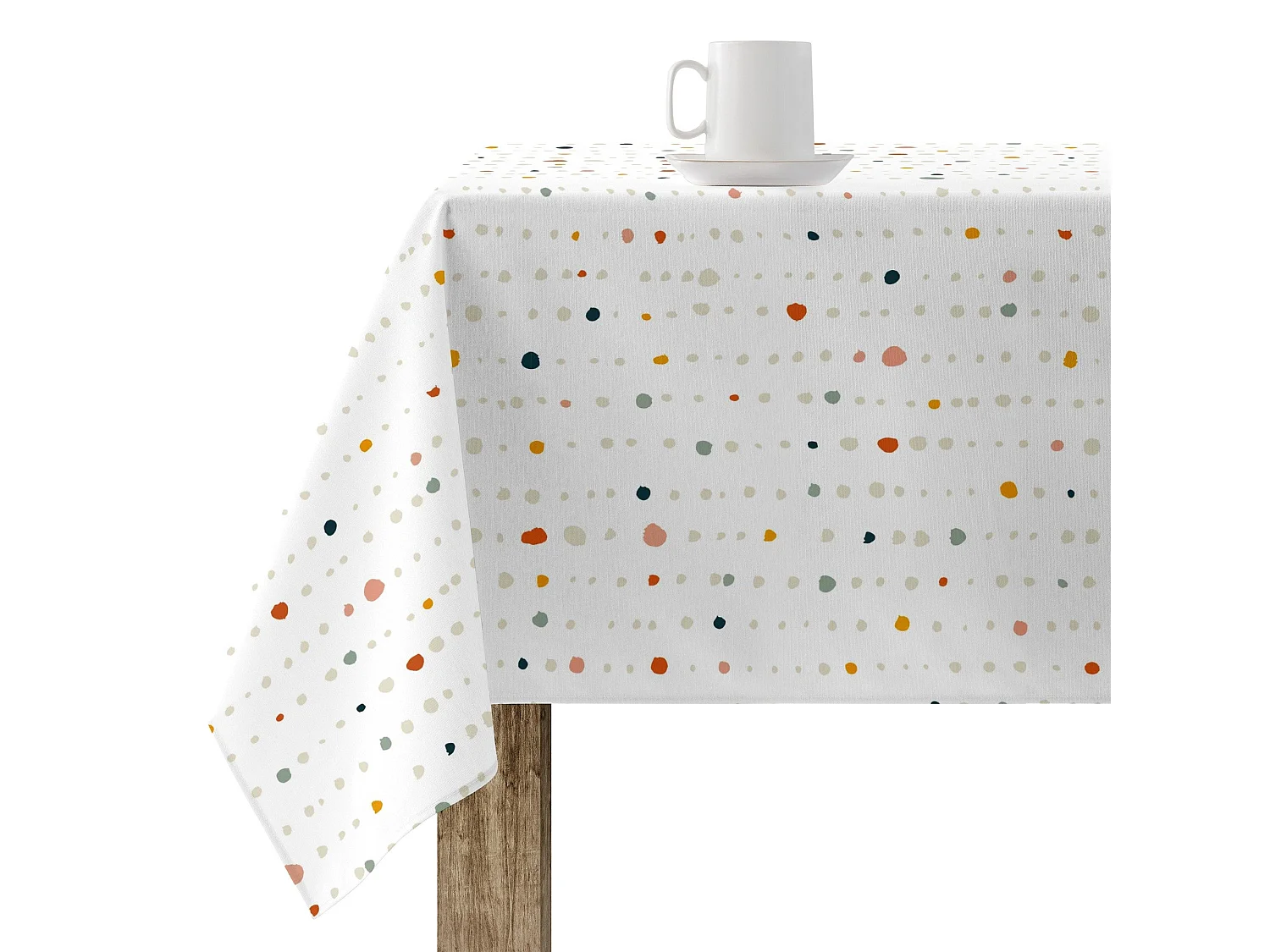 Nappe enduite anti-taches 0120-107 - 100x140 cm