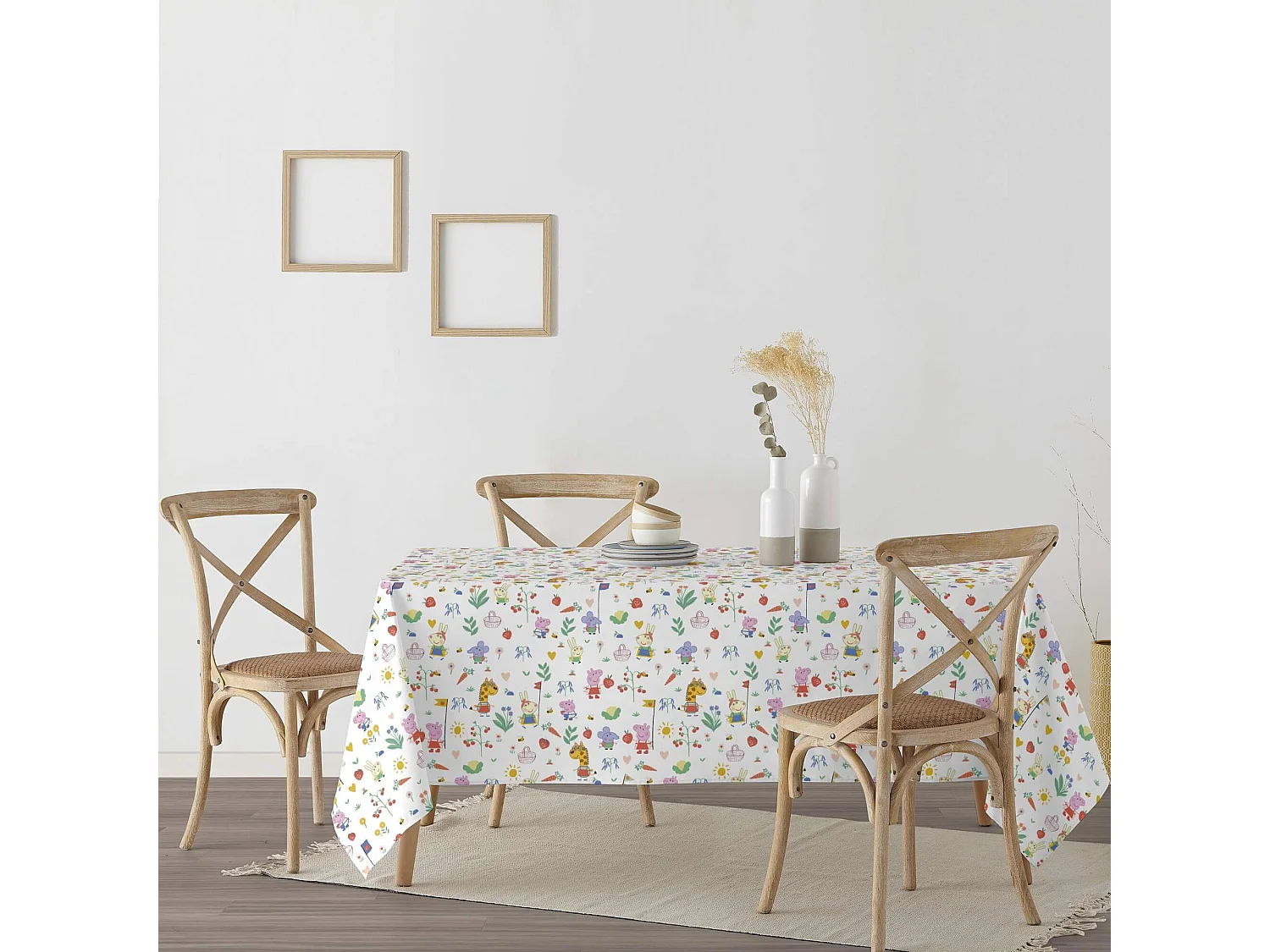 Nappe enduite anti-taches Vegetables 02 - 200X140 cm