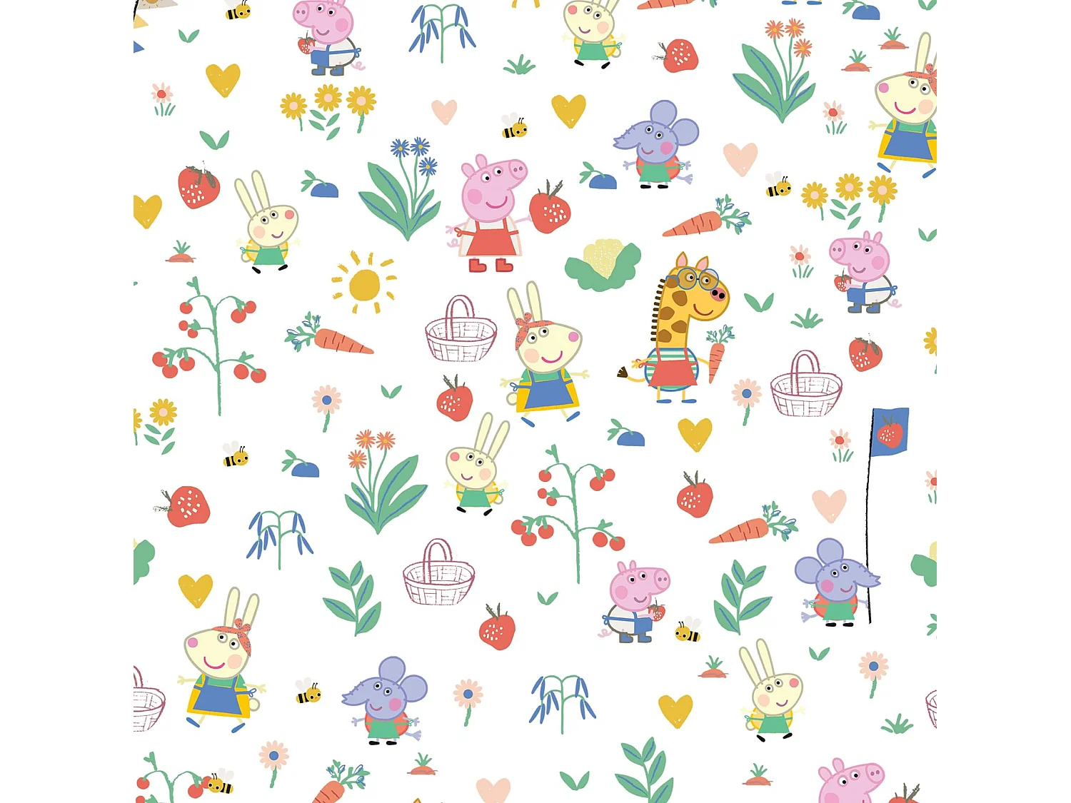 Nappe enduite anti-taches Vegetables 02 - 200X140 cm