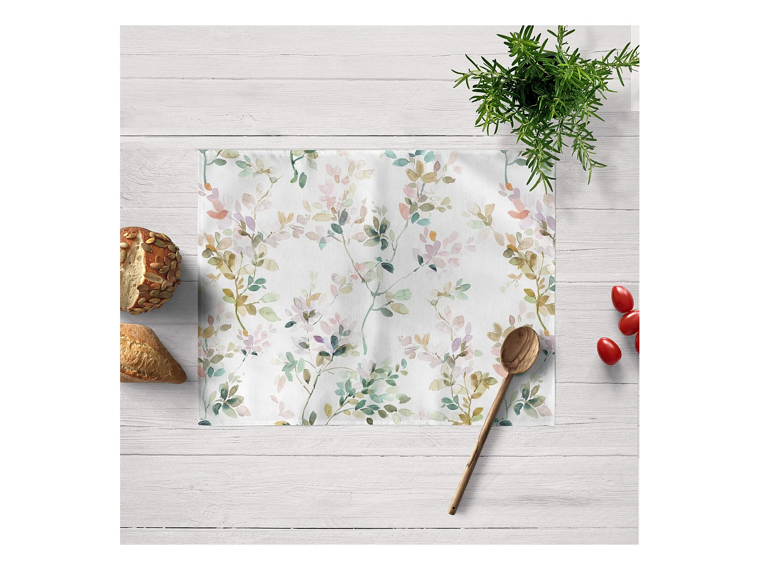 Pack 2 unidades mantel individual resinado 0120-247 100% algodón 45x35 cm