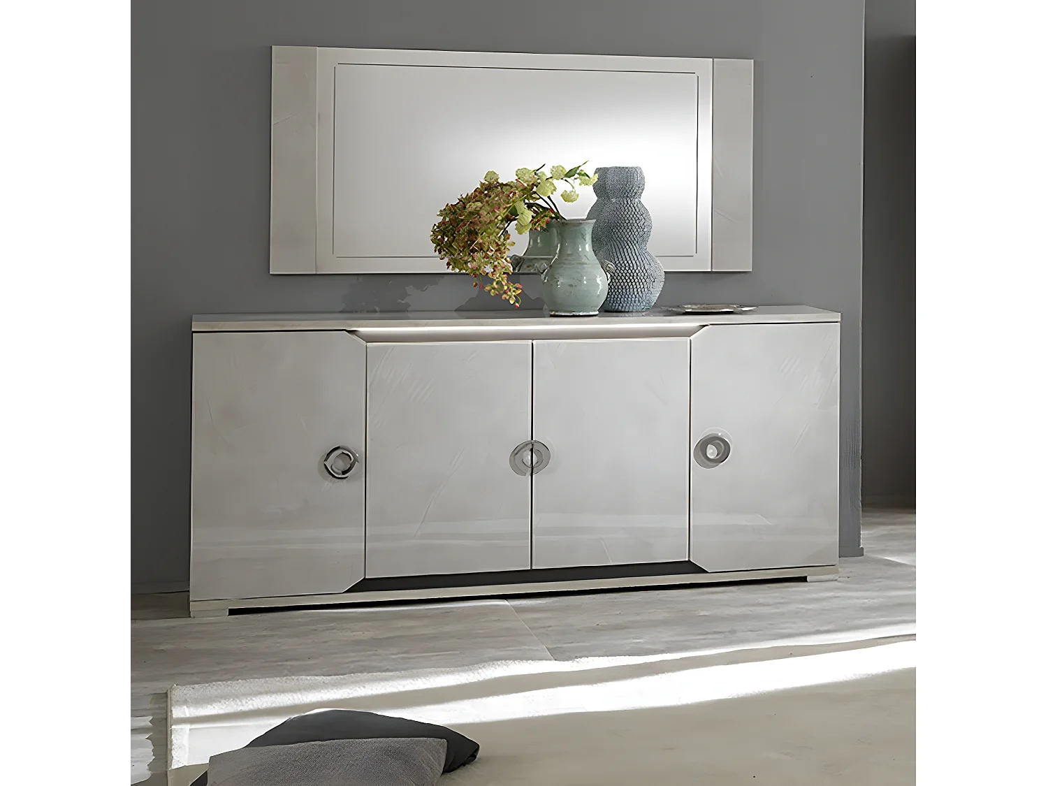 BRISE - Buffet 4 Portes avec Led