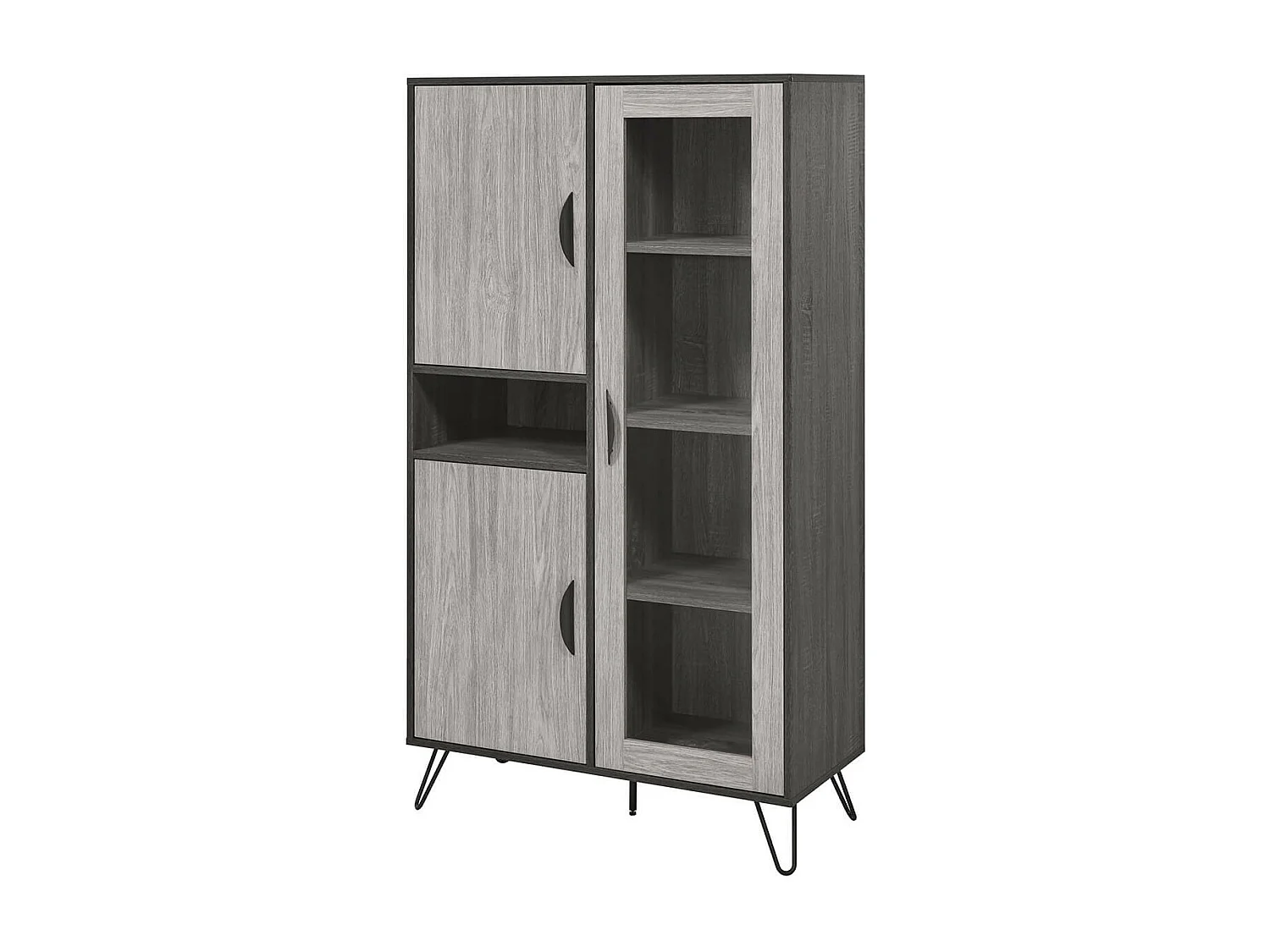 ASCA - Argentier 3 Portes + Niche Centrale