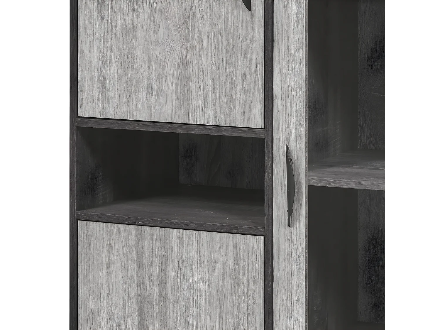 ASCA - Argentier 3 Portes + Niche Centrale