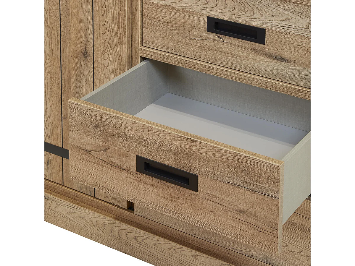 CEDRA - Argentier Multi-Rangements Industriel avec Leds