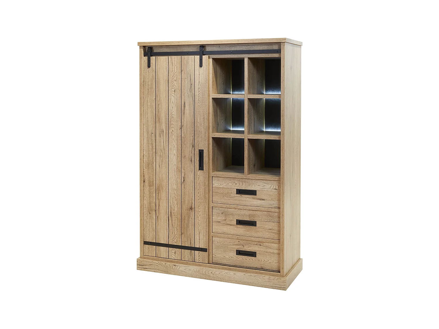 CEDRA - Argentier Multi-Rangements Industriel avec Leds