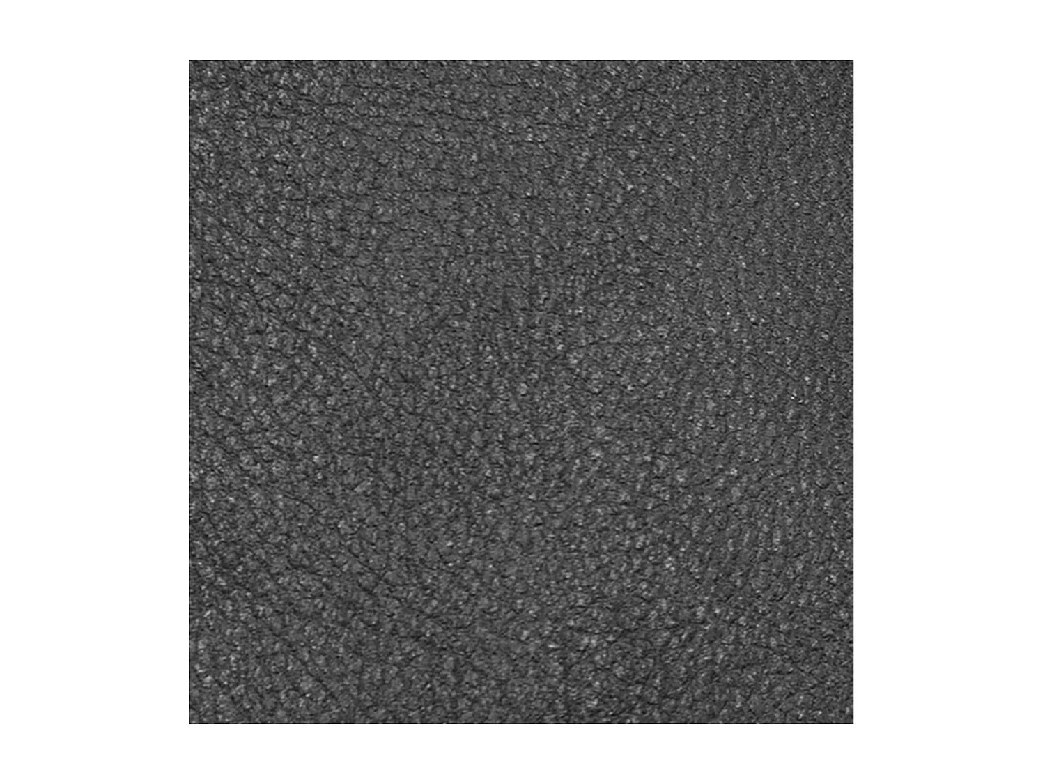 ALMERIA - Canapé Relax Manuel 3 Places Gris Foncé