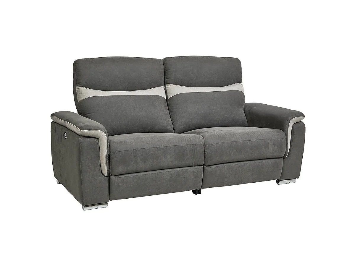 CAYUGA - Canapé Relax Electrique 3 Places + Fixe 2 Places