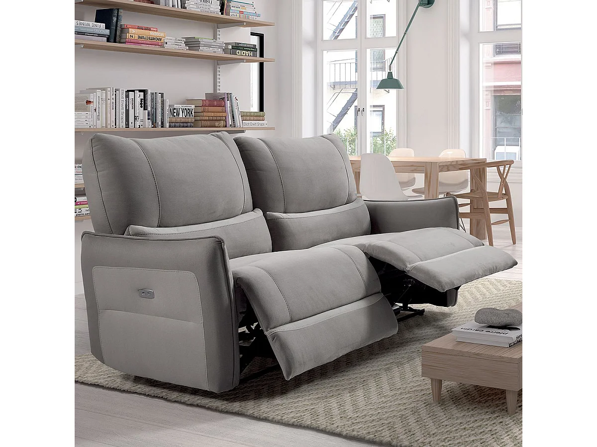 MARBELLA - Canapés Relax Electriques 3 Places et 2 Places