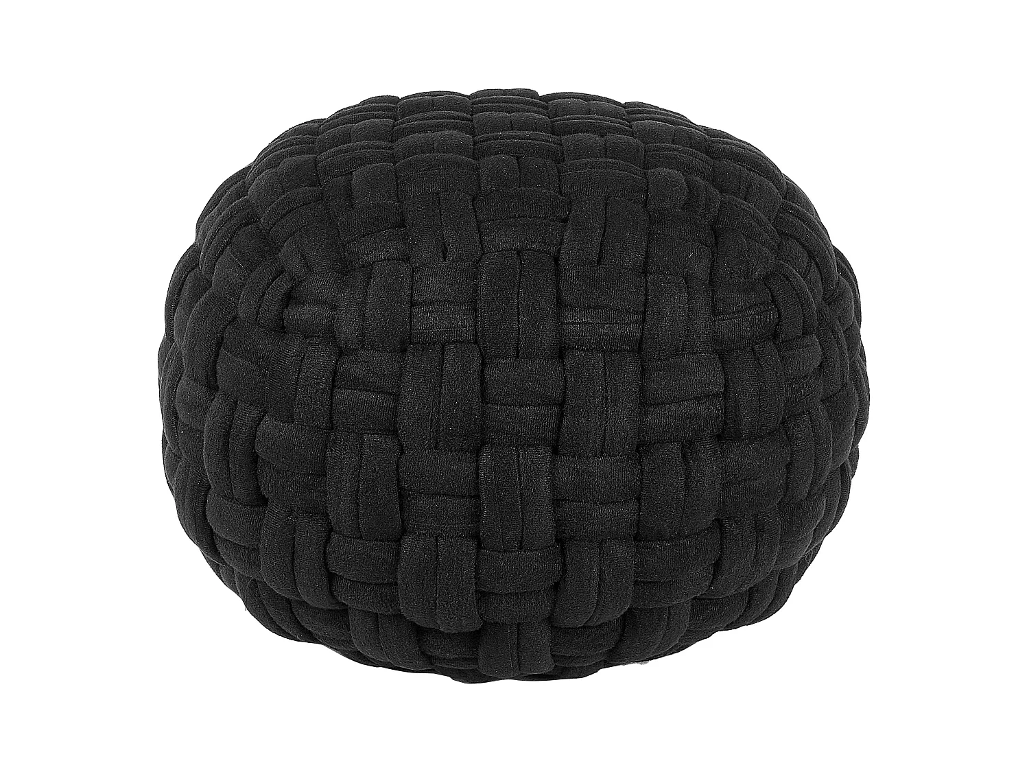 Pouf HOPA Velours Noir