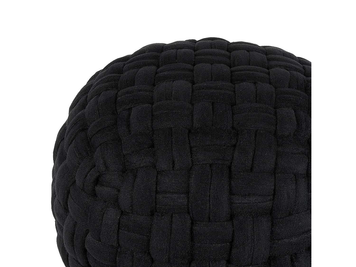 Pouf HOPA Velours Noir