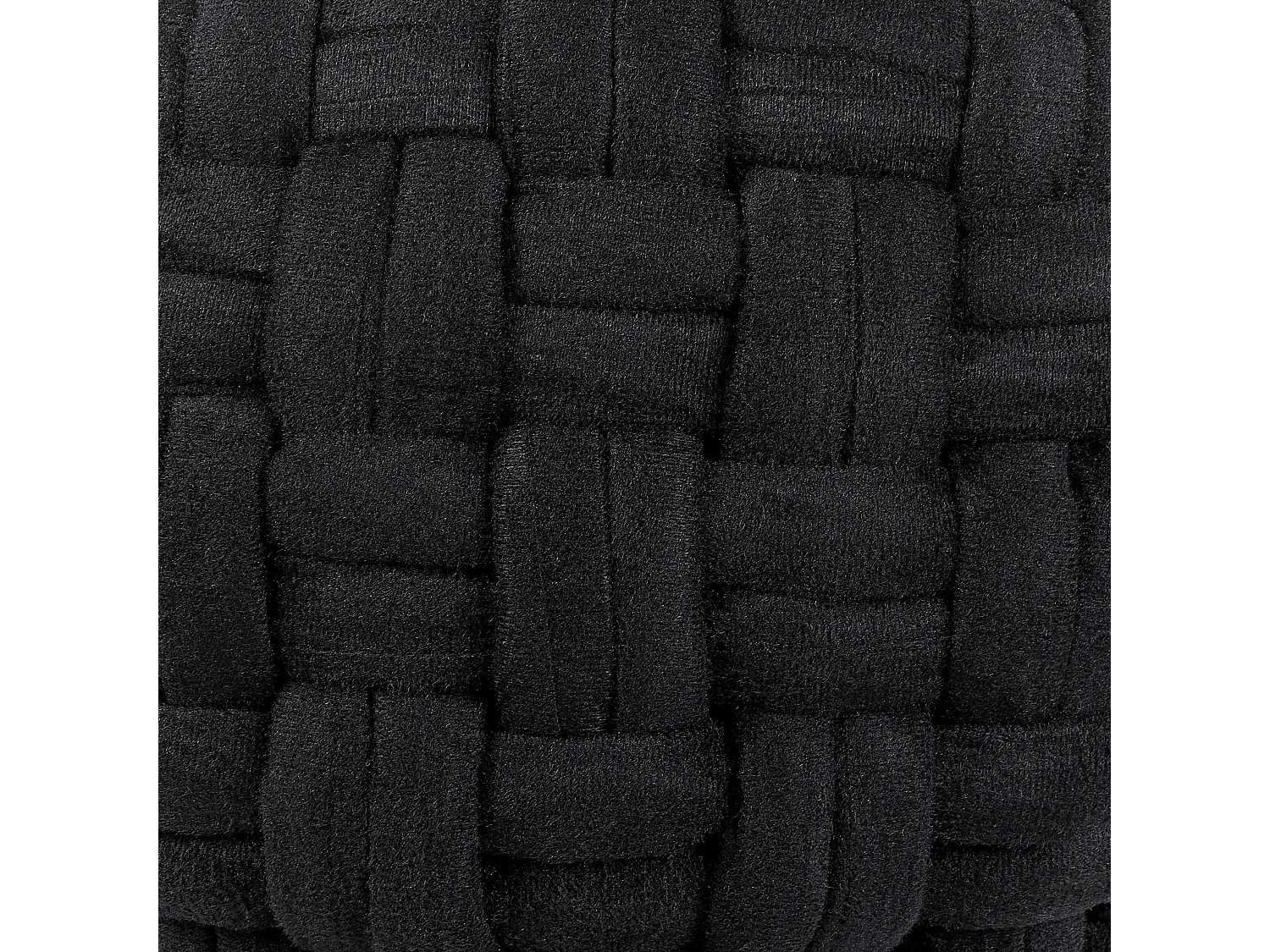 Pouf HOPA Velours Noir