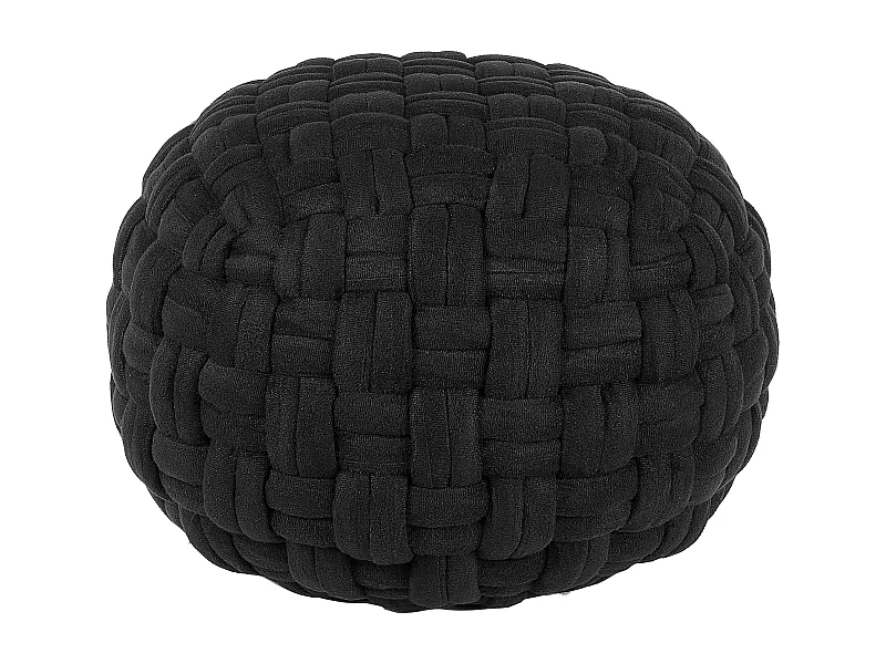 Pouf HOPA Velours Noir