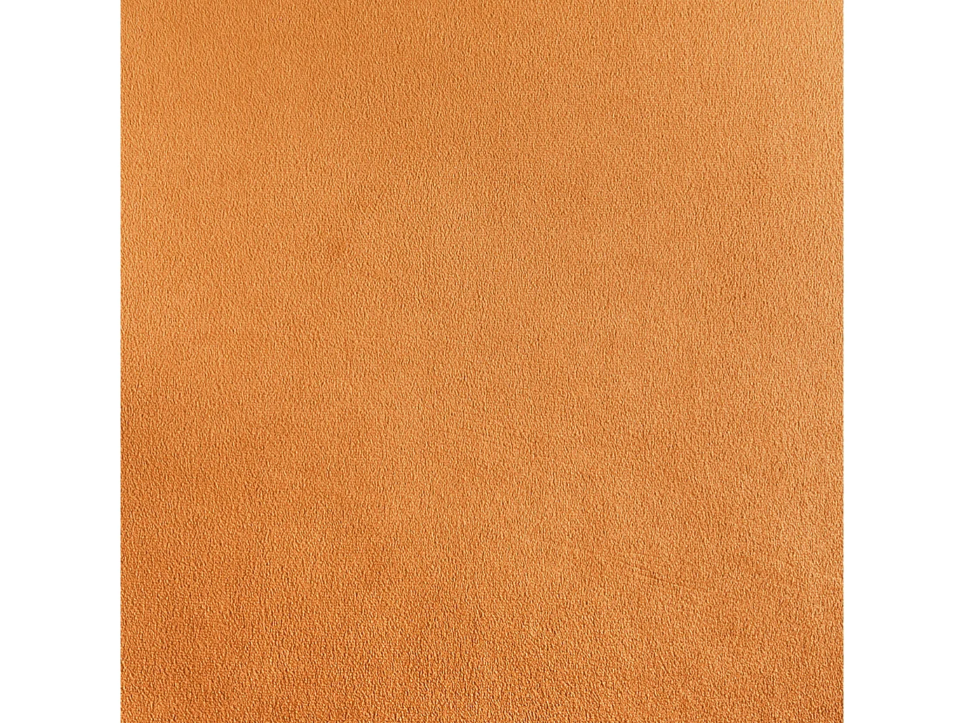 Puf MILLEN Welur Pomarańczowy 61 cm 61 cm 36 cm