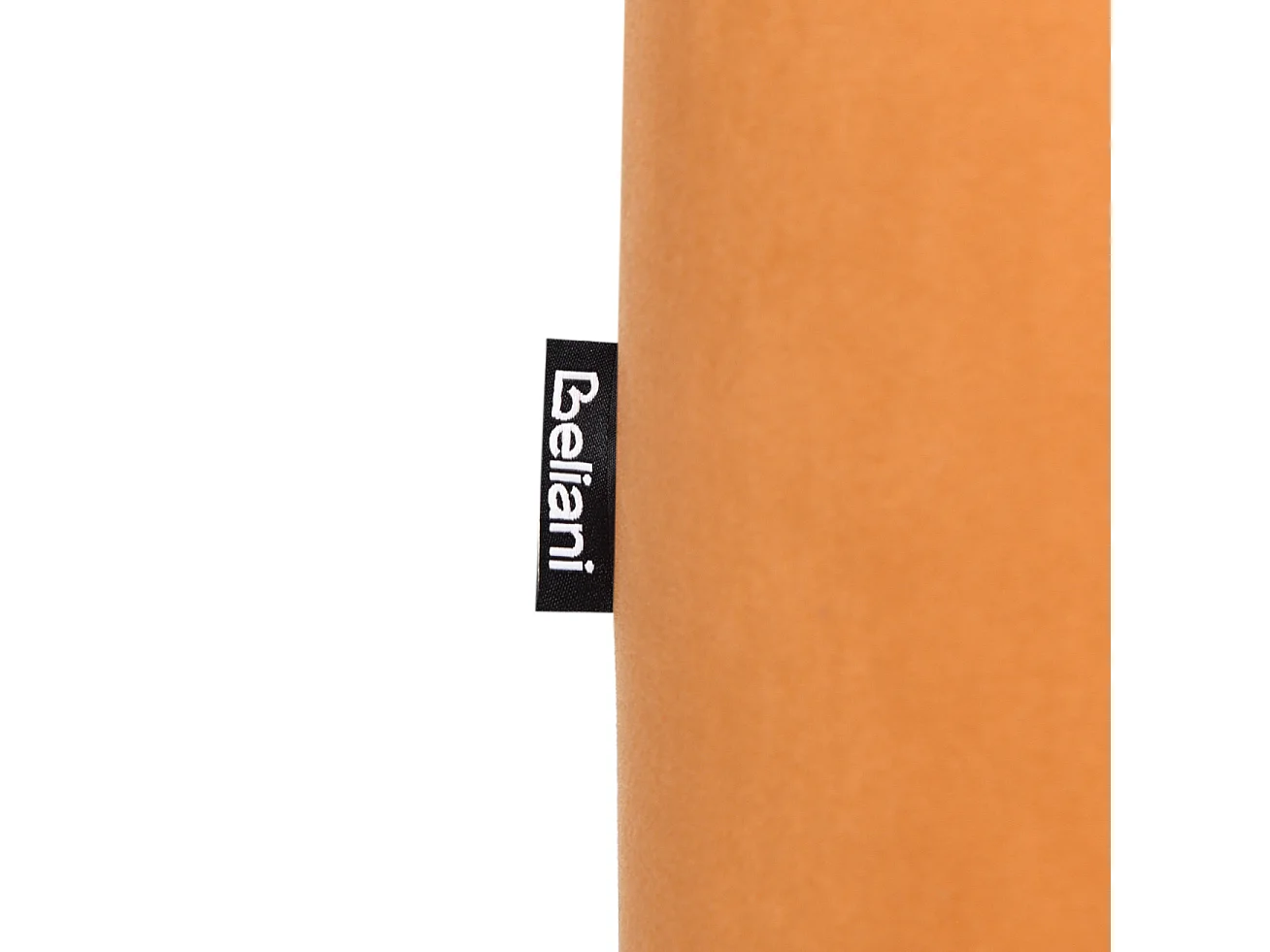 Poef MILLEN Fluweel Oranje 61 cm 61 cm 36 cm
