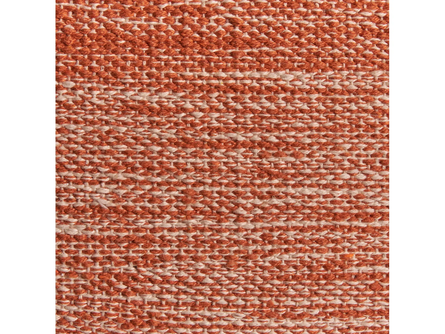 Pouf Sitzpouf Fußstütze Baumwolle orange modern Hirri