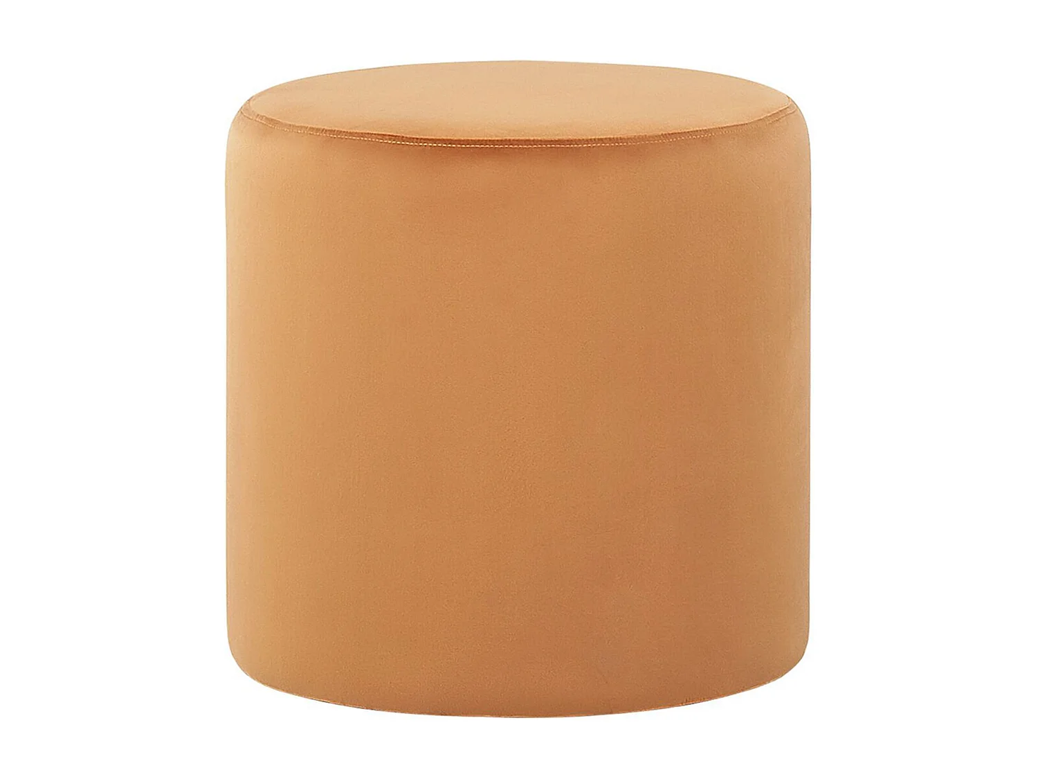Pouf LOVETT Velours Orange