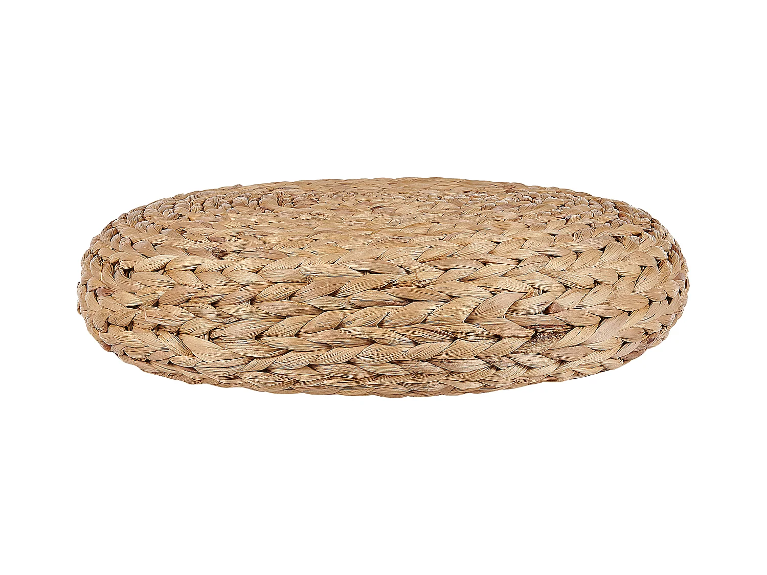 Pouf WAHOO Fibre de jacinthe d'eau Beige