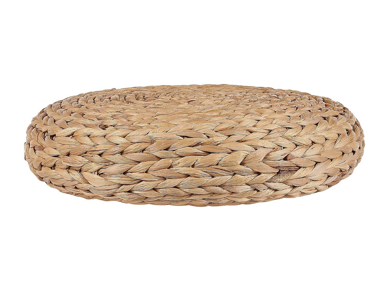 Pouf WAHOO Fibre de jacinthe d'eau Beige