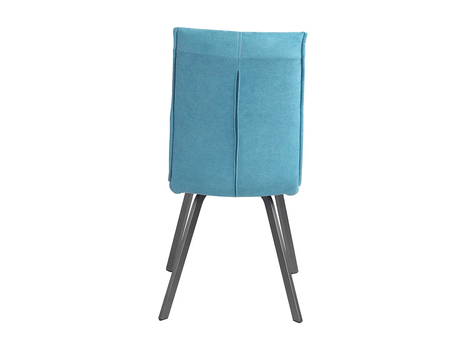 BISPO - Lot de 6 Chaises Tissu Coloris Bleu