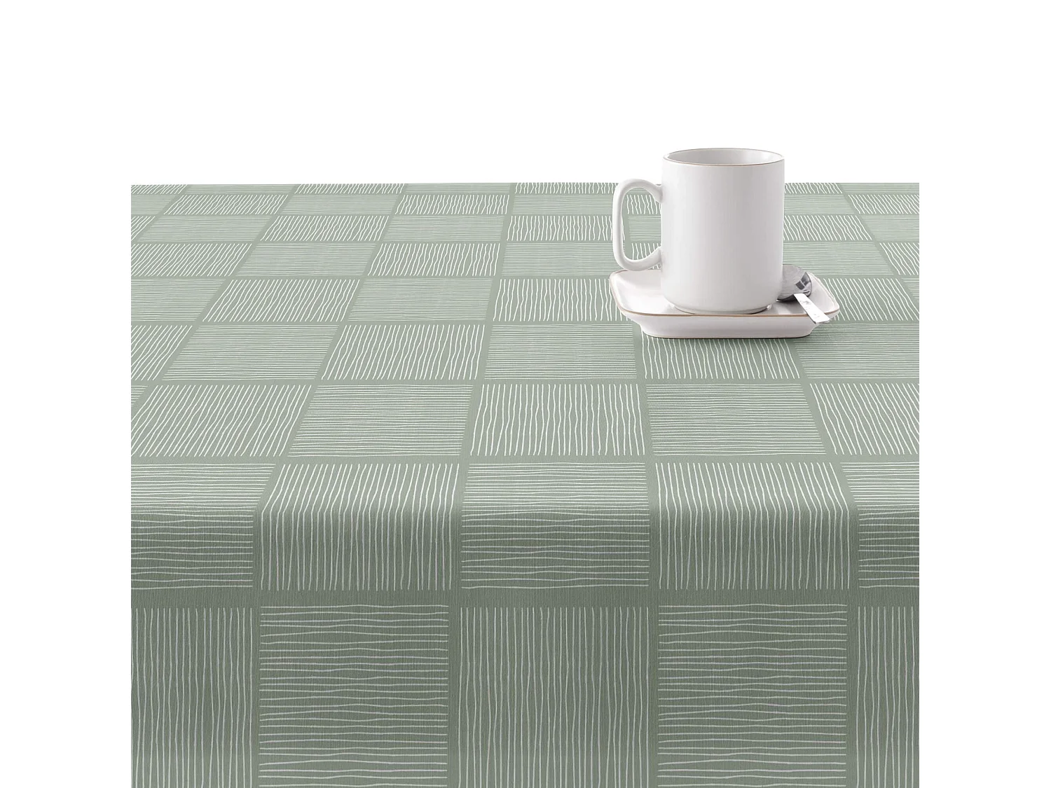 Nappe enduite anti-taches 0120-219 - 140x140 cm