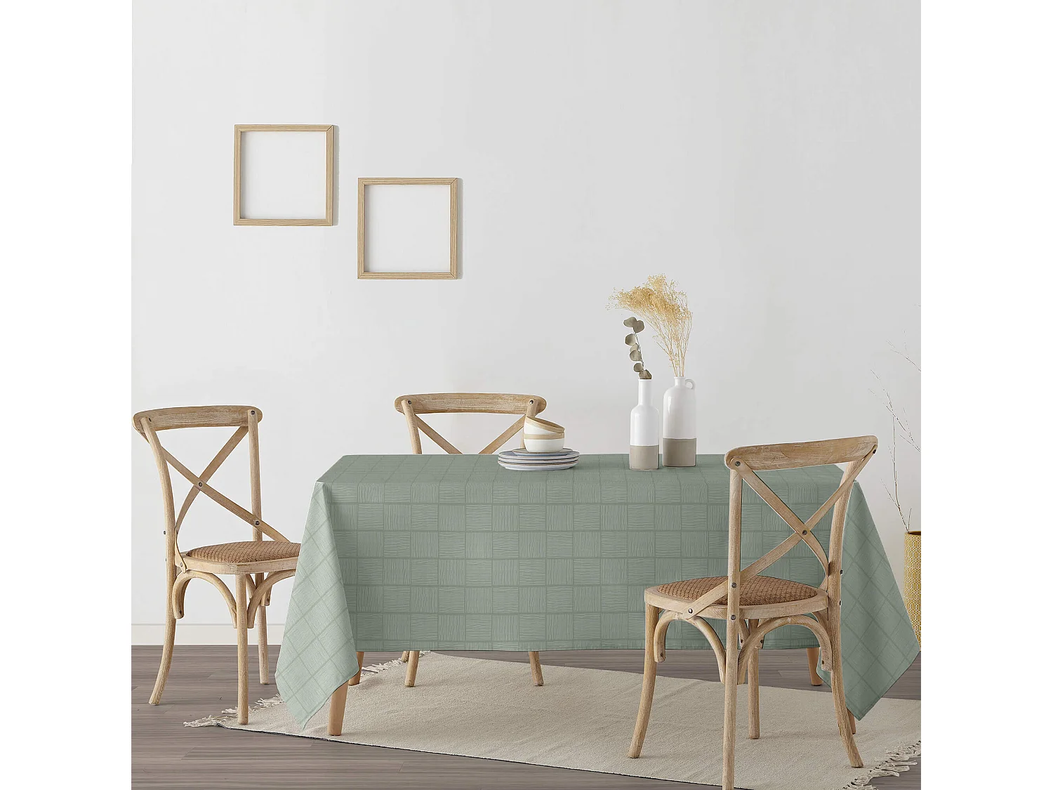 Nappe enduite anti-taches 0120-219 - 140x140 cm