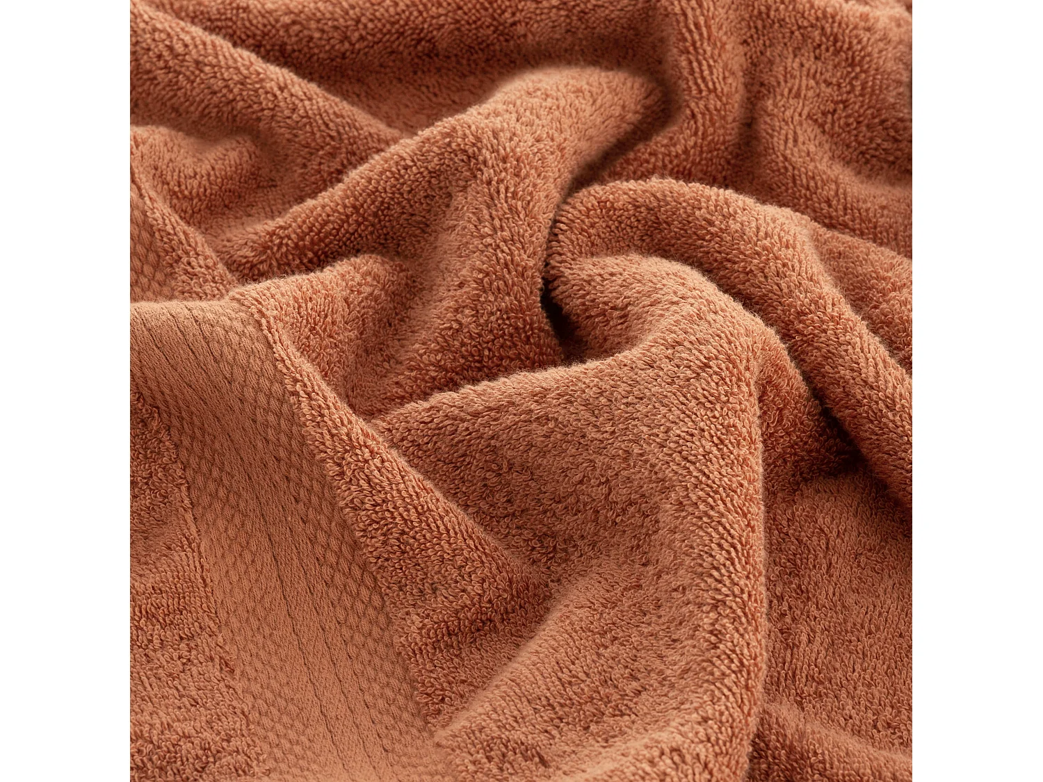 Toalla 100% algodÃ³n peinado 650 gr. Burnt Orange - 100x150
