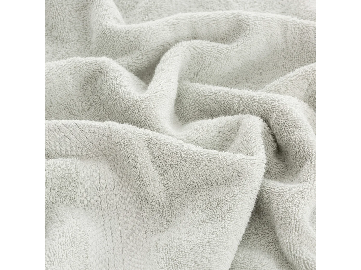 Serviette 100 % coton peigné 650 g Menthe - 50x100 (2 unités)